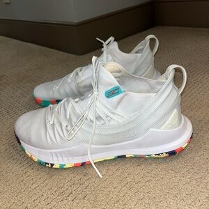 Under Armour White Multicolor Men's Shoes